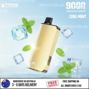 ALIBARBAR INGOT 9000 Puffs Cool Mint