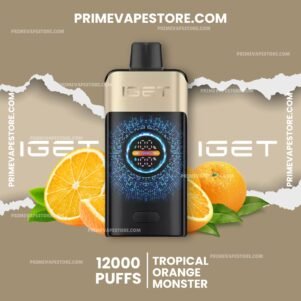 Iget One 12000 Puffs Tropical Orange Monster