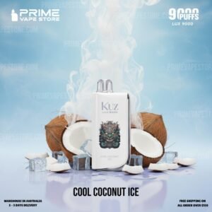 KUZ LUX 9000 Puffs Cool Coconut Ice