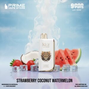 KUZ LUX 9000 Puffs Strawberry Coconut Watermelon