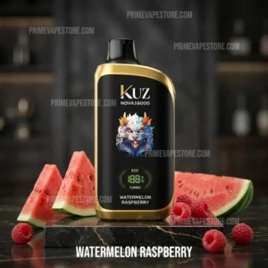 KUZ Nova 16000 Puffs Watermelon Raspberry