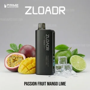 ZLOADR V9000 Puffs Passion Fruit Mango Lime